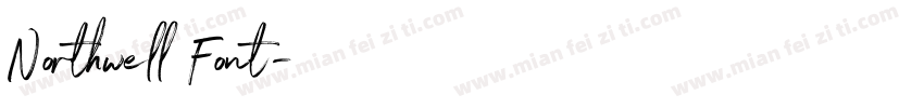 Northwell Font字体转换